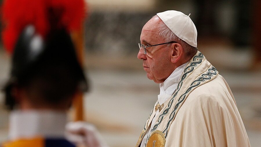 Papst Franziskus / © Paul Haring (KNA)