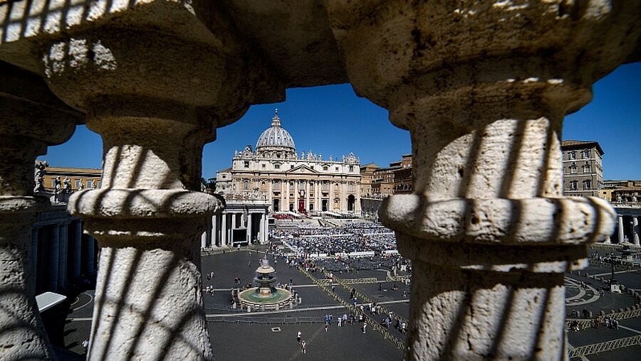 Das Zentrum des Vatikan: Petersdom und Petersplatz / © Stefano Spaziani (KNA)
