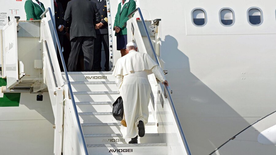 Franziskus bald wieder auf Reisen? / © Telenews (dpa)