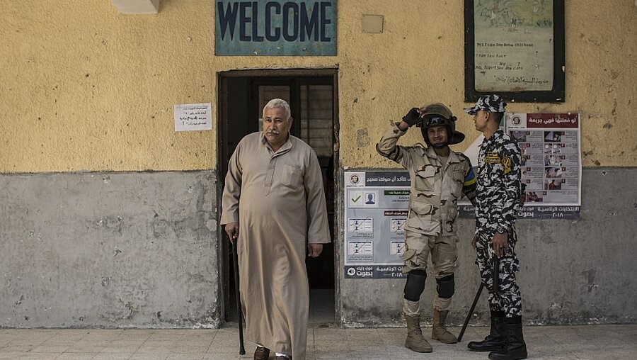 Präsidentschaftswahl in Ägypten / © Oliver Weiken (dpa)