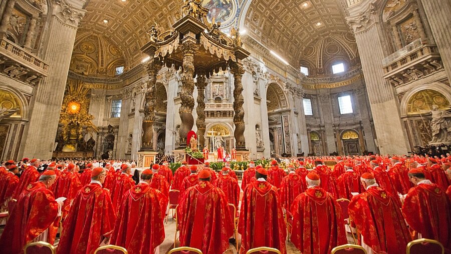 Kardinäle in Rom / © Michael Kappeler (dpa)
