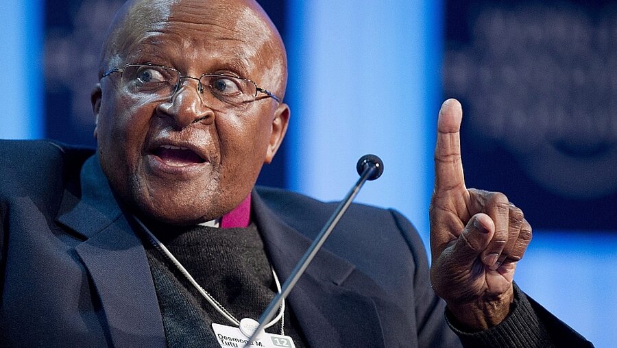 Desmond Tutu / © Jean-Christophe Bott (dpa)