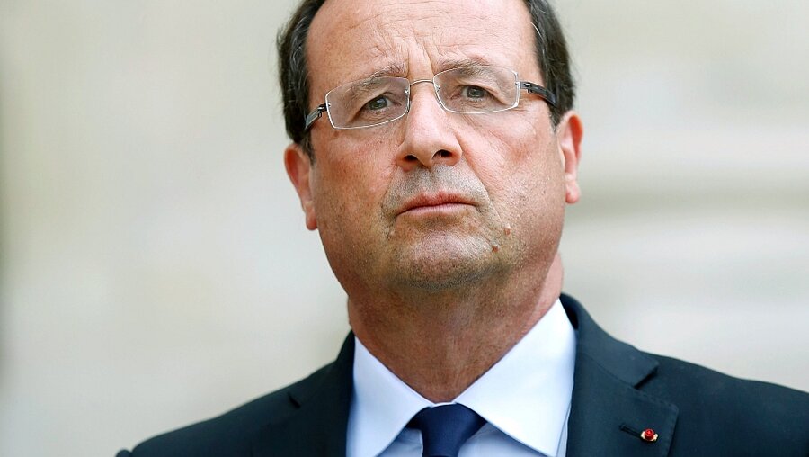 Französischer Staatspräsident François Hollande / © dpa (dpa)