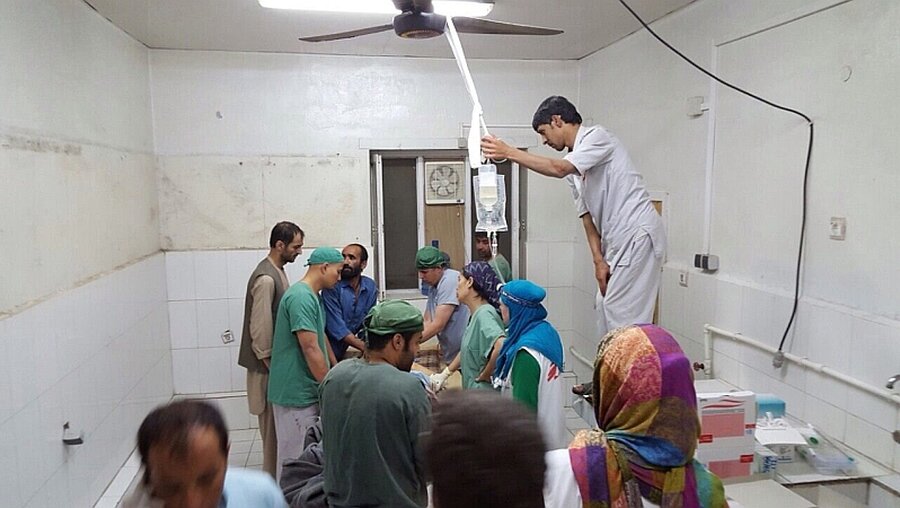 Das Krankenhaus in Kundus / © Medecins Sans Frontieres (dpa)