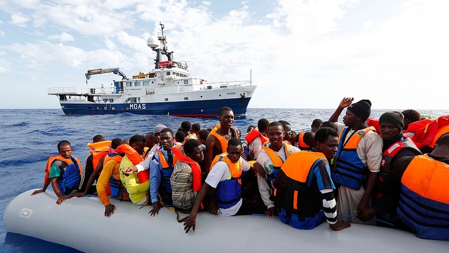 Migrant Offshore Aid Station / © MOAS.EU (dpa)