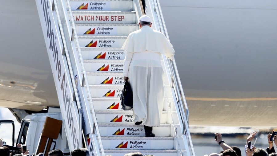 Der Papst wird im September nach Kolumbien fliegen (dpa)