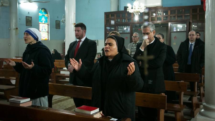 Ordensschwestern in Gaza (KNA)