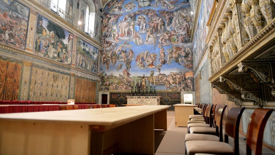 Die Sixtinische Kapelle in Rom (KNA)