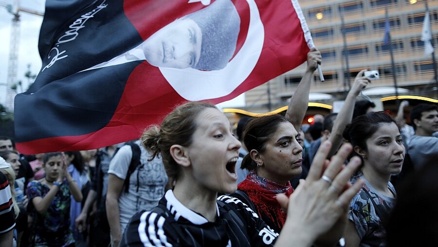 Proteste in der Türkei (dpa)