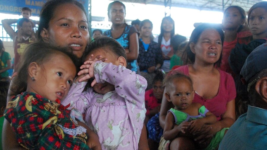 Opfer des Taifuns "Haiyan" (dpa)