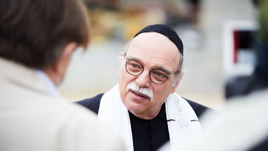 Rabbiner Andreas Nachama, Vorsitzender der Allgemeinen Rabbinerkonferenz (ARK) / © René Arnold (KNA)