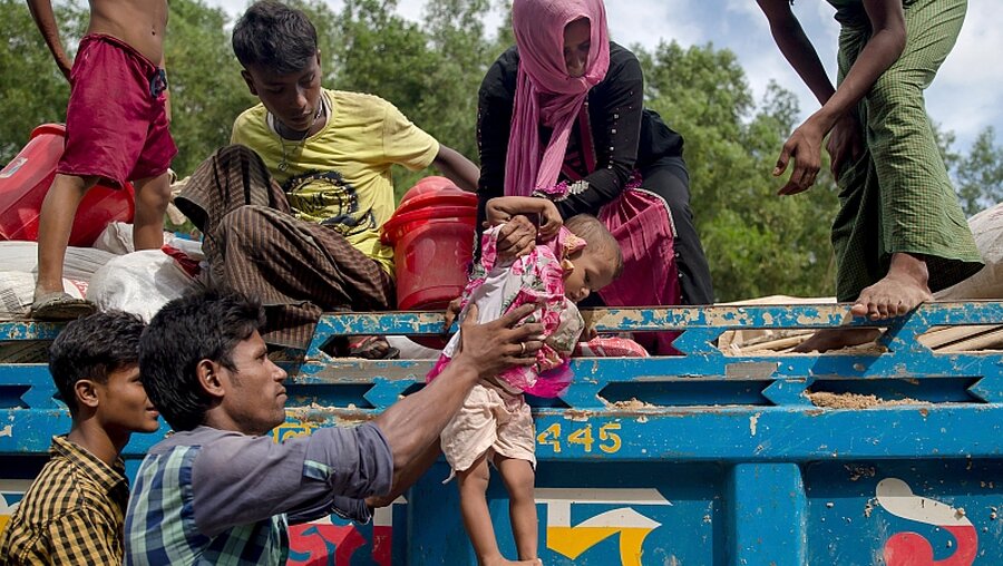 Rohingya-Flüchtlinge / © Dar Yasin (dpa)