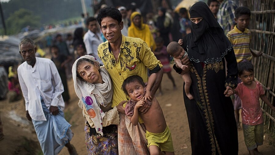 Rohingya-Konflikt in Myanmar / © Bernat Armangue (dpa)