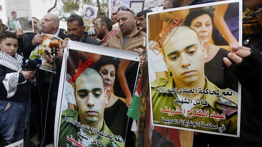 Urteil gegen Soldaten polarisiert Israel / © Wisam Hashlamoun (dpa)