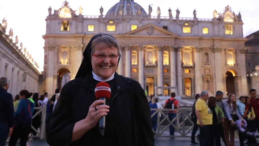 Schwester Katharina in Rom / © Martin Biallas (DR)