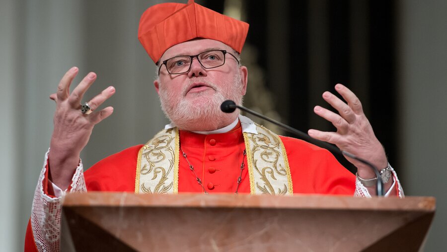 Silvesterpredigt von Kardinal Reinhard Marx  / © Sven Hoppe (dpa)