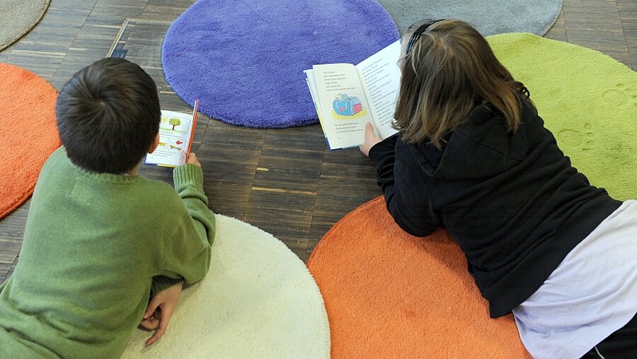Kinder lesen / © Jens Kalaene (dpa)