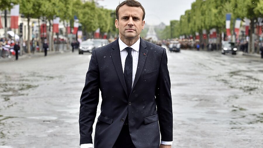 Staatspräsident Emmanuel Macron / © Alain Jocard (dpa)
