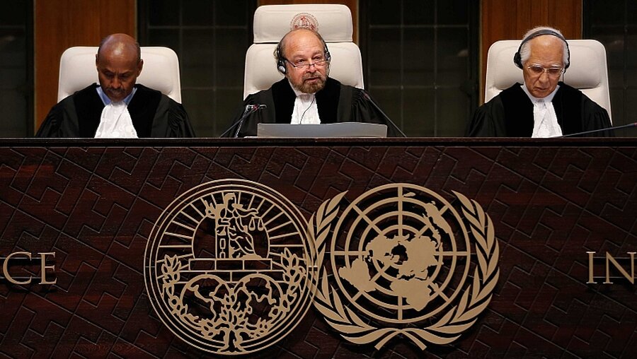 Richter des Internationalen Gerichtshofs / © Bas Czerwinski (dpa)