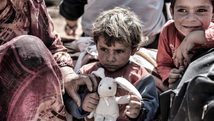 Syrische Kinder auf der Flucht / © quetions123 (shutterstock)