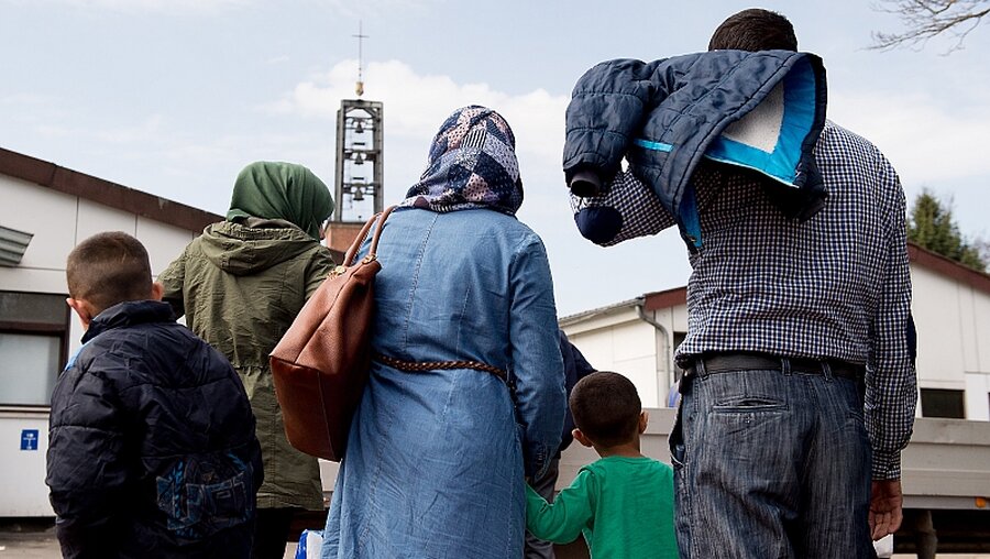 Familiennachzug von Flüchtlingen / © Swen Pförtner (dpa)