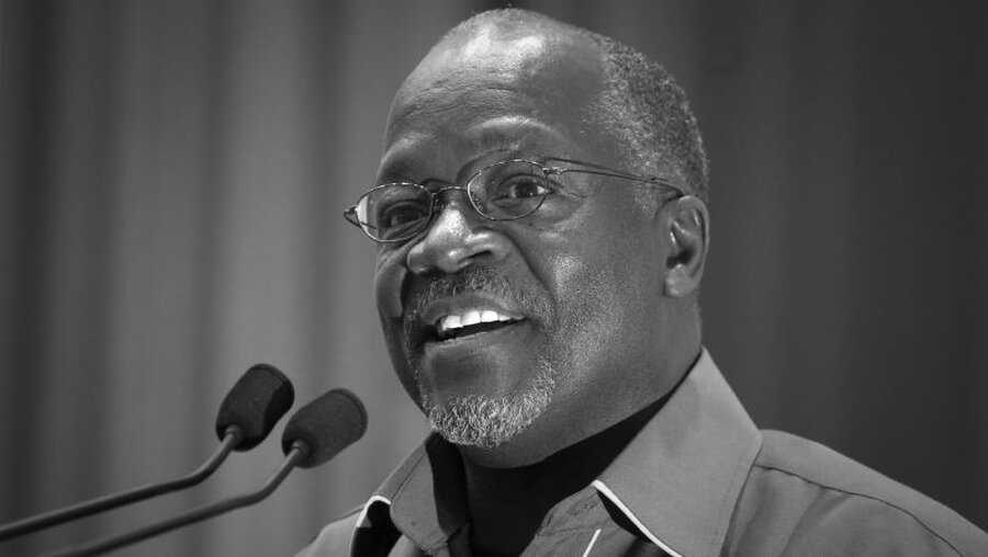 Tansanias Präsident John Magufuli ist gestorben / © Khalfan Said (dpa)
