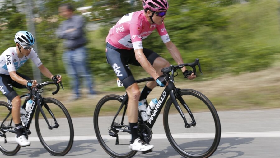 Teilnehmer des Giro d'Italia  / © Yuzuru Sunada (dpa)