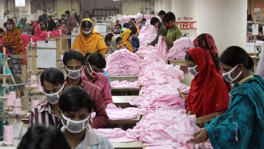 Textilindustrie in Bangladesch (dpa)