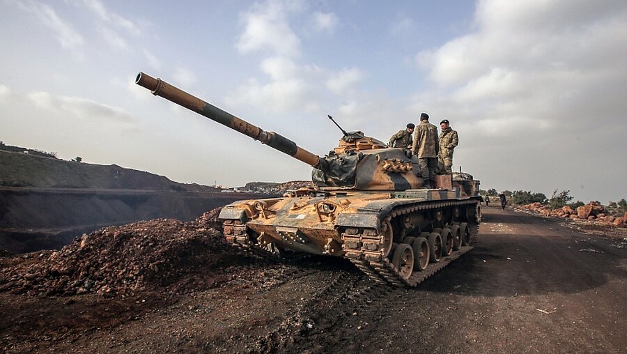 Türkische Offensive in Nordsyrien / © XinHua (dpa)