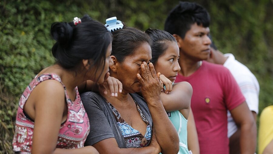 Trauer im kolumbianischen Mocoa / © Fernando Vergara (dpa)