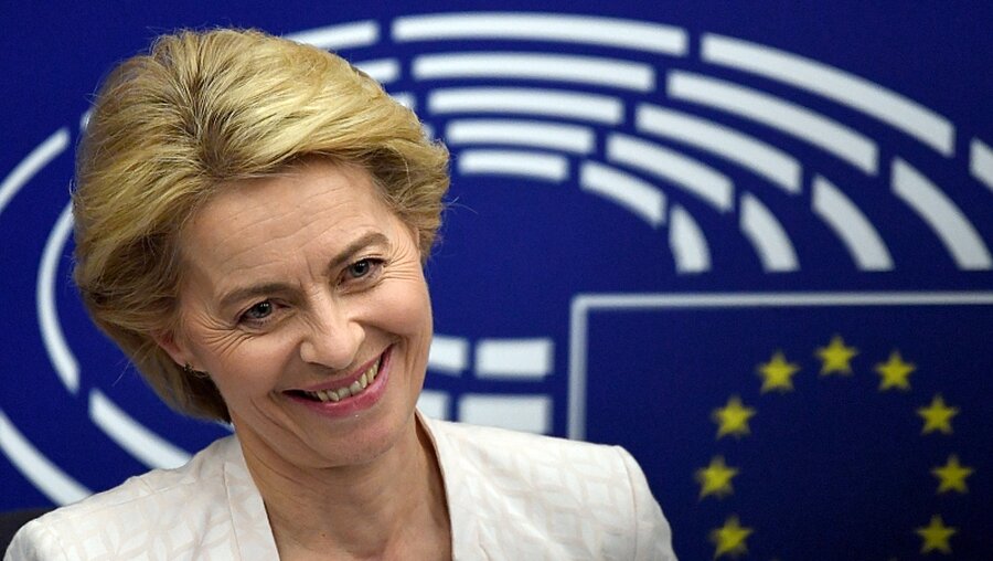 Ursula von der Leyen wird neue EU-Kommissionspräsidentin / © Marijan Murat (dpa)