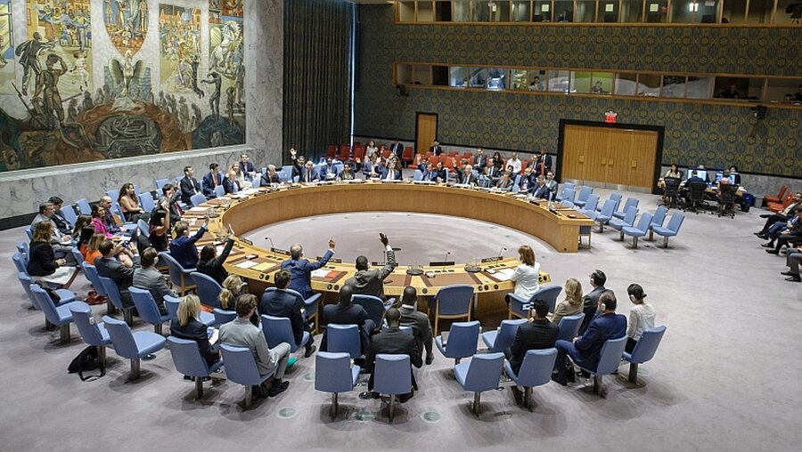 Sitzung bei den Vereinten Nationen / © Cortesía (dpa)