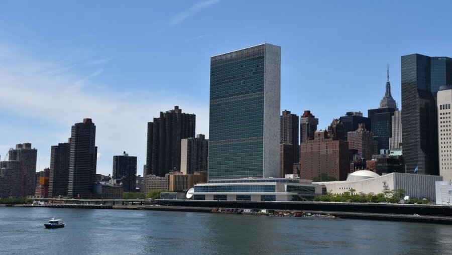 UN-Hauptquartier am East River in New York / © Chris Melzer (dpa)
