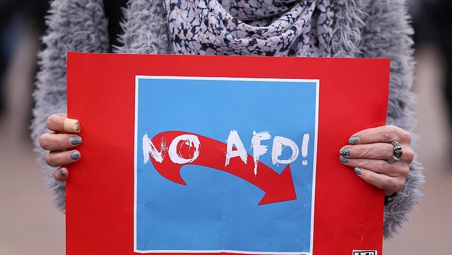 Widerstand gegen die AfD / © Ina Fassbender (dpa)