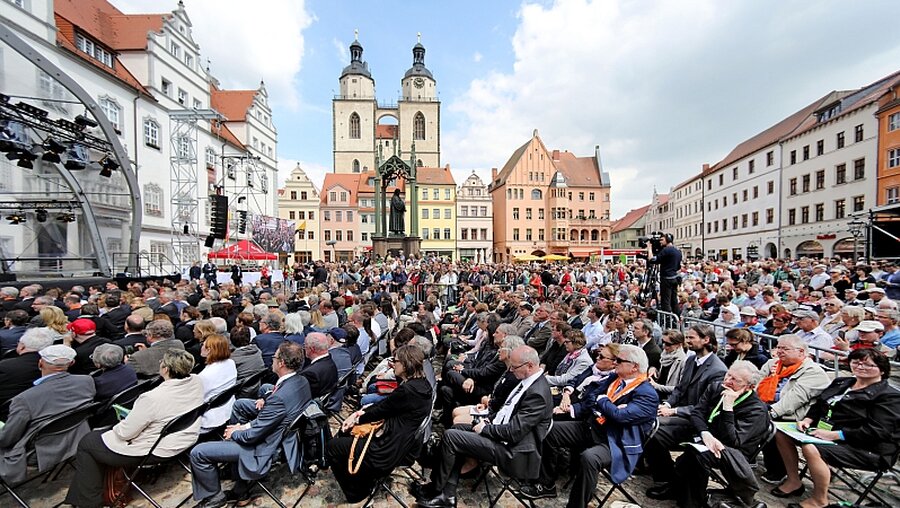 Weltausstellung in Wittenberg zur Reformation / © Jan Woitas (dpa)