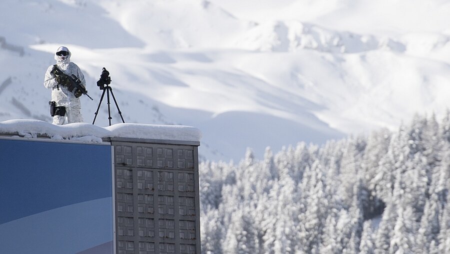 In Davos hat das Weltwirtschaftsforum begonnen / © Gian Ehrenzeller (dpa)