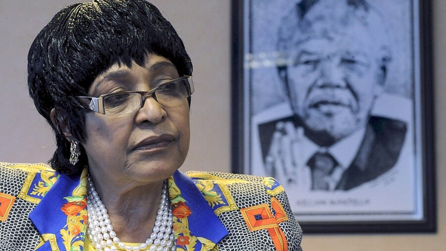 Winnie Mandela, Politikerin und ehemalige Ehefrau von Freiheitskämpfer Nelson Mandela (dpa)