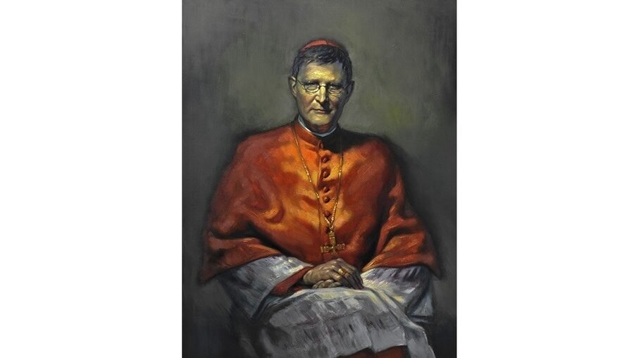 Portrait Kardinal Woelkis in der Dom-Sakristei / © Gerd Mosbach (werkladen Köln) 