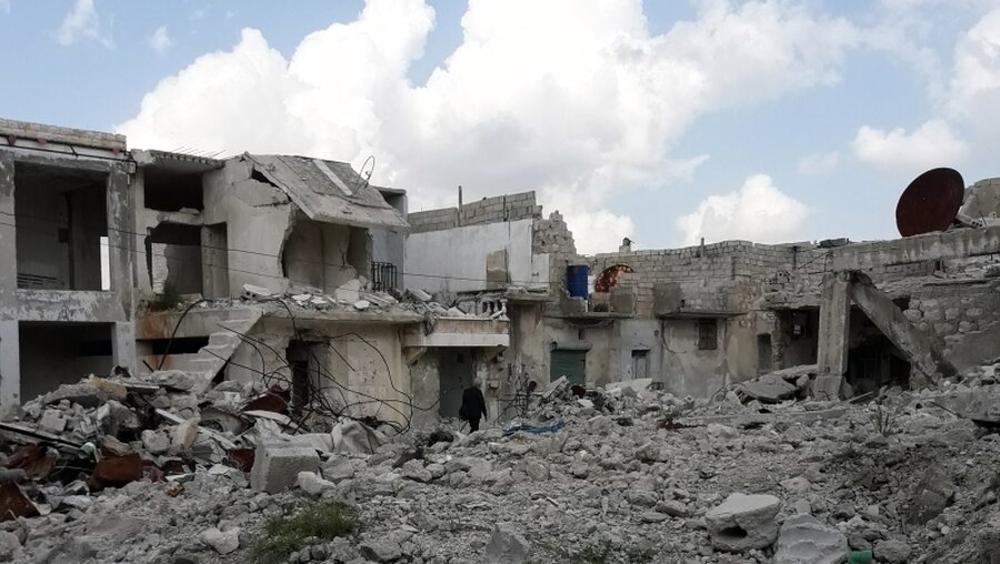 Zerstörtes Aleppo in Syrien / © Sowa (DBK)