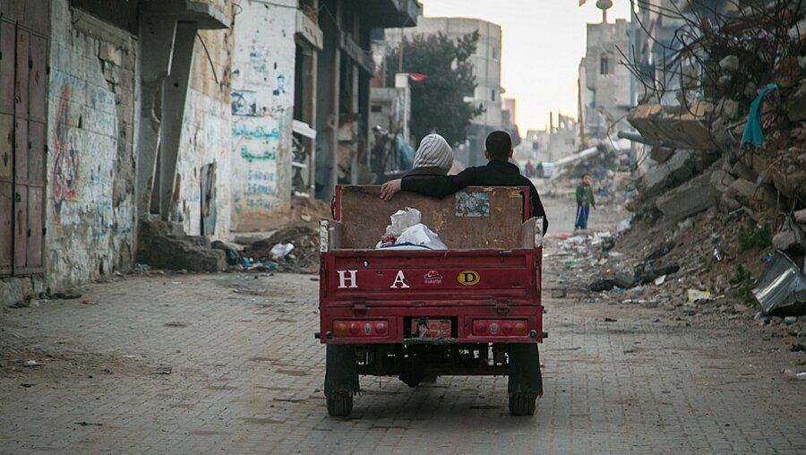 Zerstörung in Gaza (Archivbild) / © Andrea Krogmann (KNA)