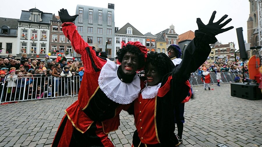 "Zwarten Piet"-Darsteller / © Wolfgang Radtke (KNA)