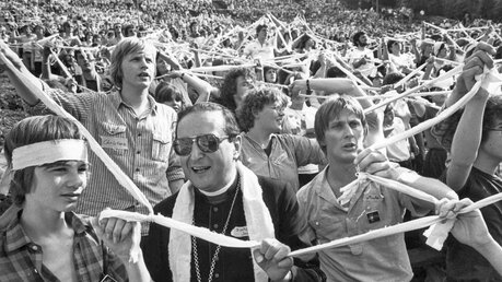 86. Katholikentag auf der Waldbühne in Berlin, 1980 / © KNA (KNA)