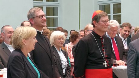 Ministerpräsidentin Kraft, Dr. Hamers und Kardinal Woelki  (DR)