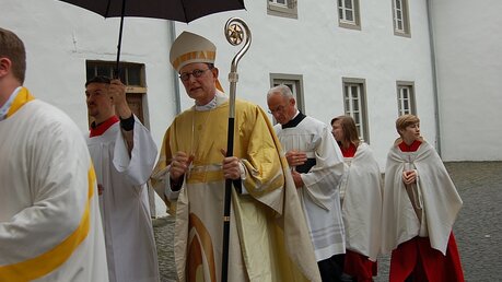 Pontifikalamt mit Erzbischof Woelki / © Katharina Geiger (DR)
