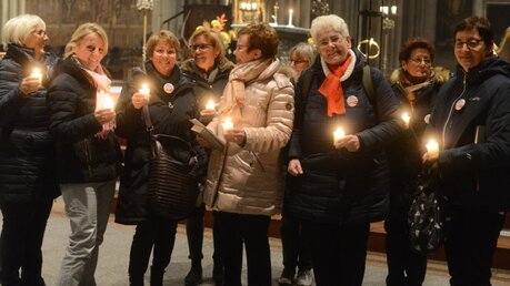 Aus dem gesamten Erzbistum sind die kfd-Frauen nach Köln gekommen / © Beatrice Tomasetti (DR)