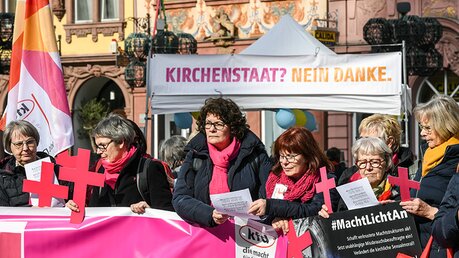 Demonstration in Mainz / © Opitz (KNA)
