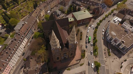 Die Domspitzen von St. Clemens in Solingen / © Martin Biallas (DR)