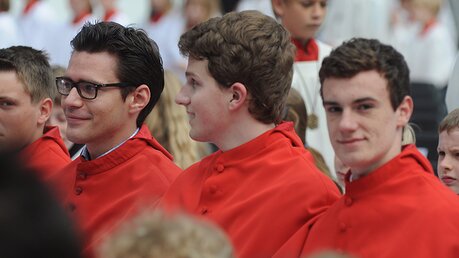 Dommessdiener sind auch beim Eucharistischen Kongress 2013 im Einsatz. (DR)