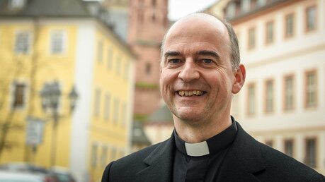 Franz Jung, neuer Bischof von Würzburg / © Julia Steinbrecht (KNA)