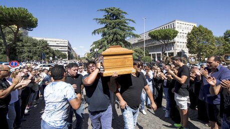 Beerdigung Vittorio Casamonica (dpa)